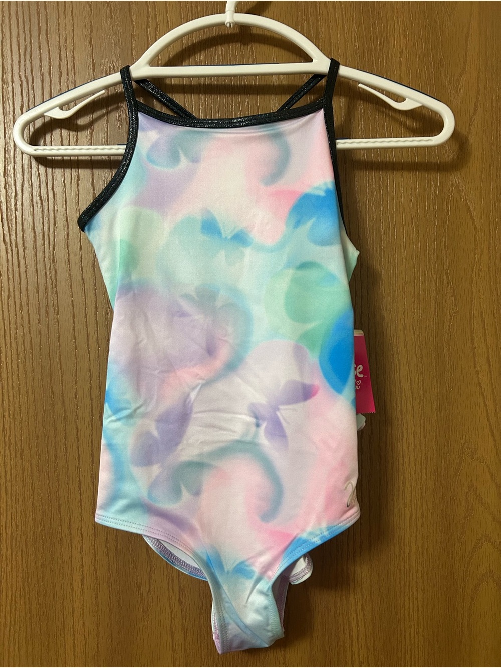 Justice Strappy Back Leotard Size XL